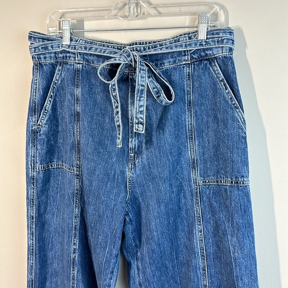 Hudson Tie Waist Wide Leg Trouser Size 34 - Picture 4 of 16